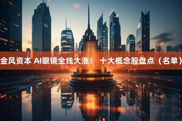 金风资本 AI眼镜全线大涨！ 十大概念股盘点（名单）